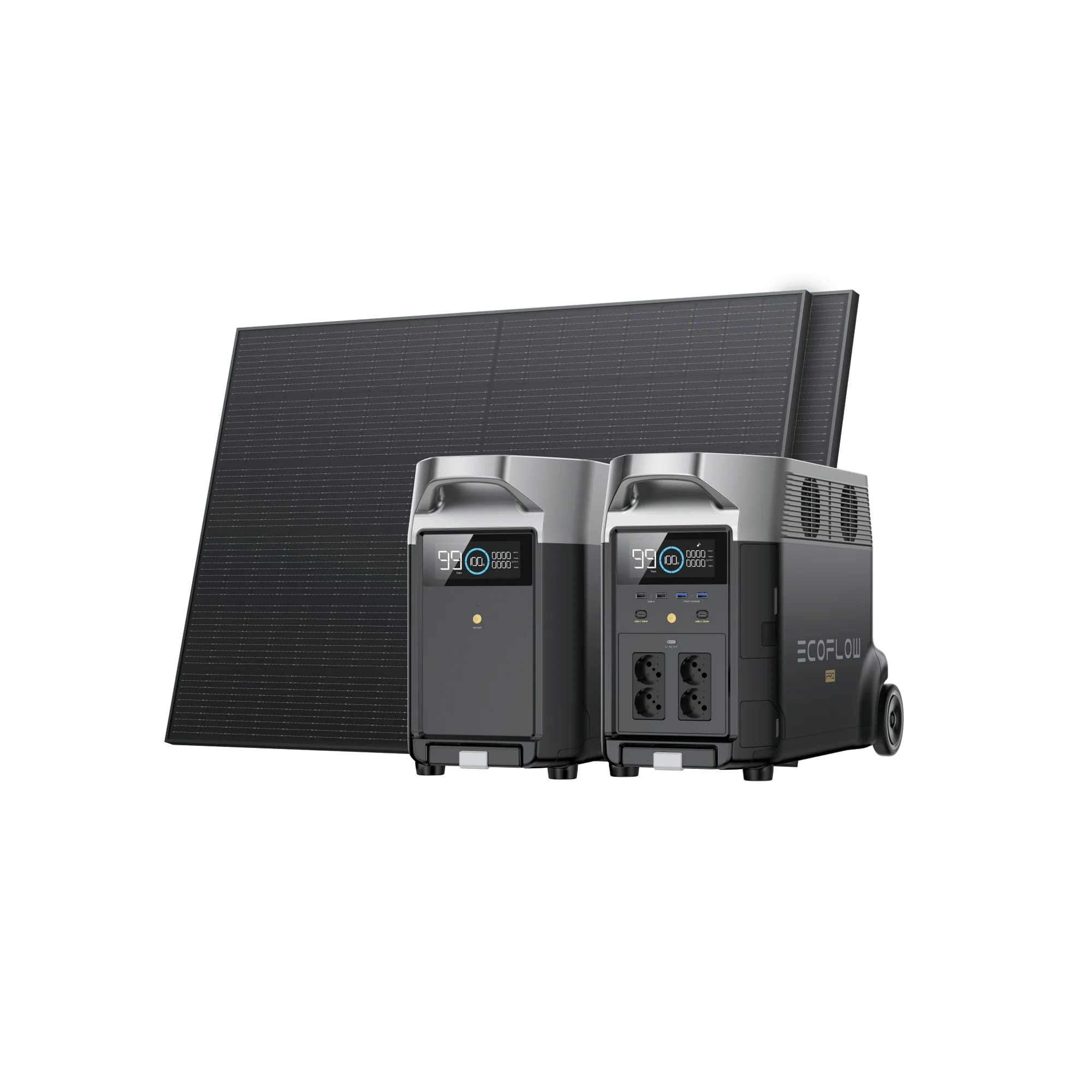 EcoFlow DELTA Pro Solargenerator (Starrer PV400W)