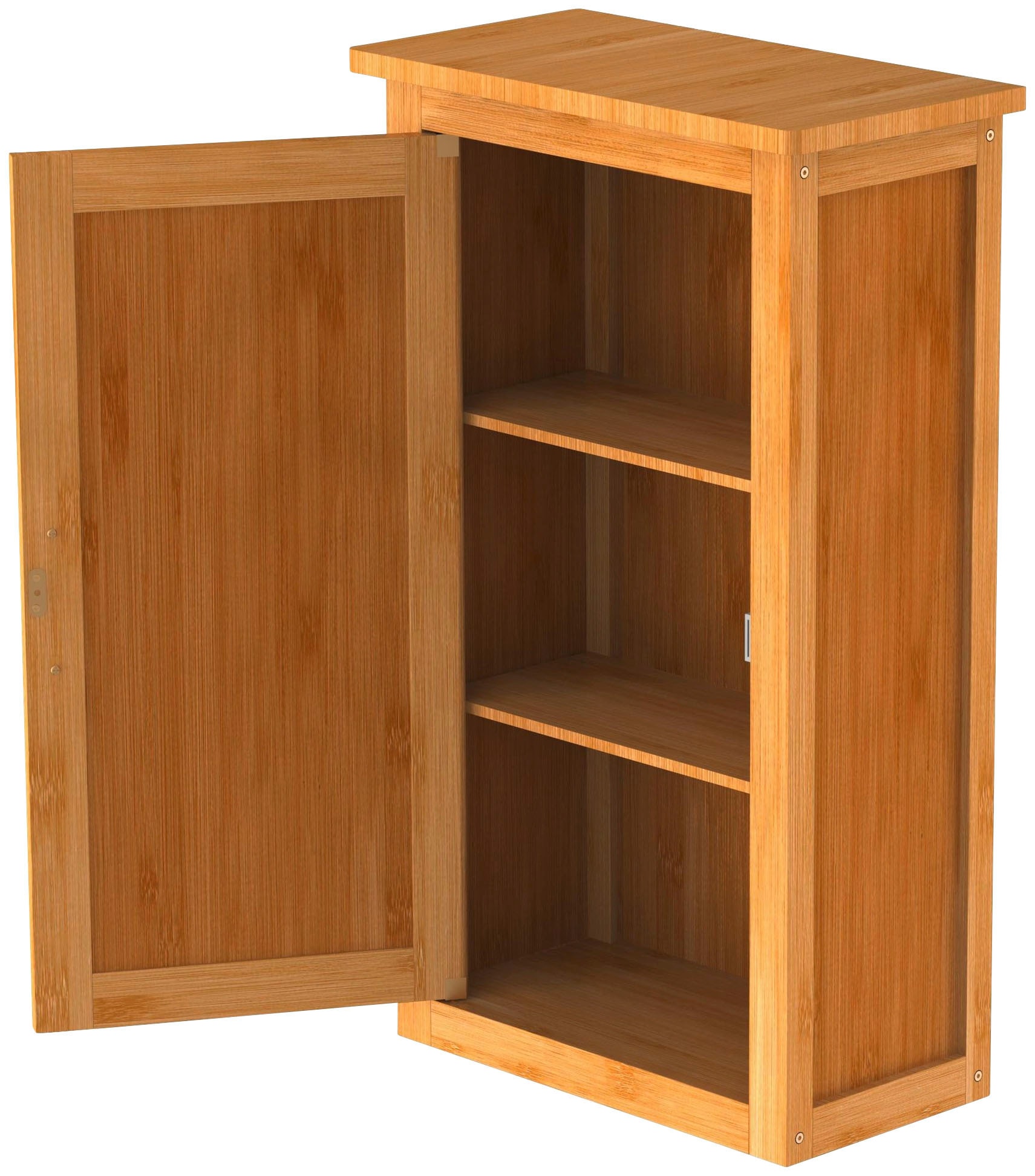Eisl Hängeschrank »Bambus« Badezimmerschrank schmal für die Wand,