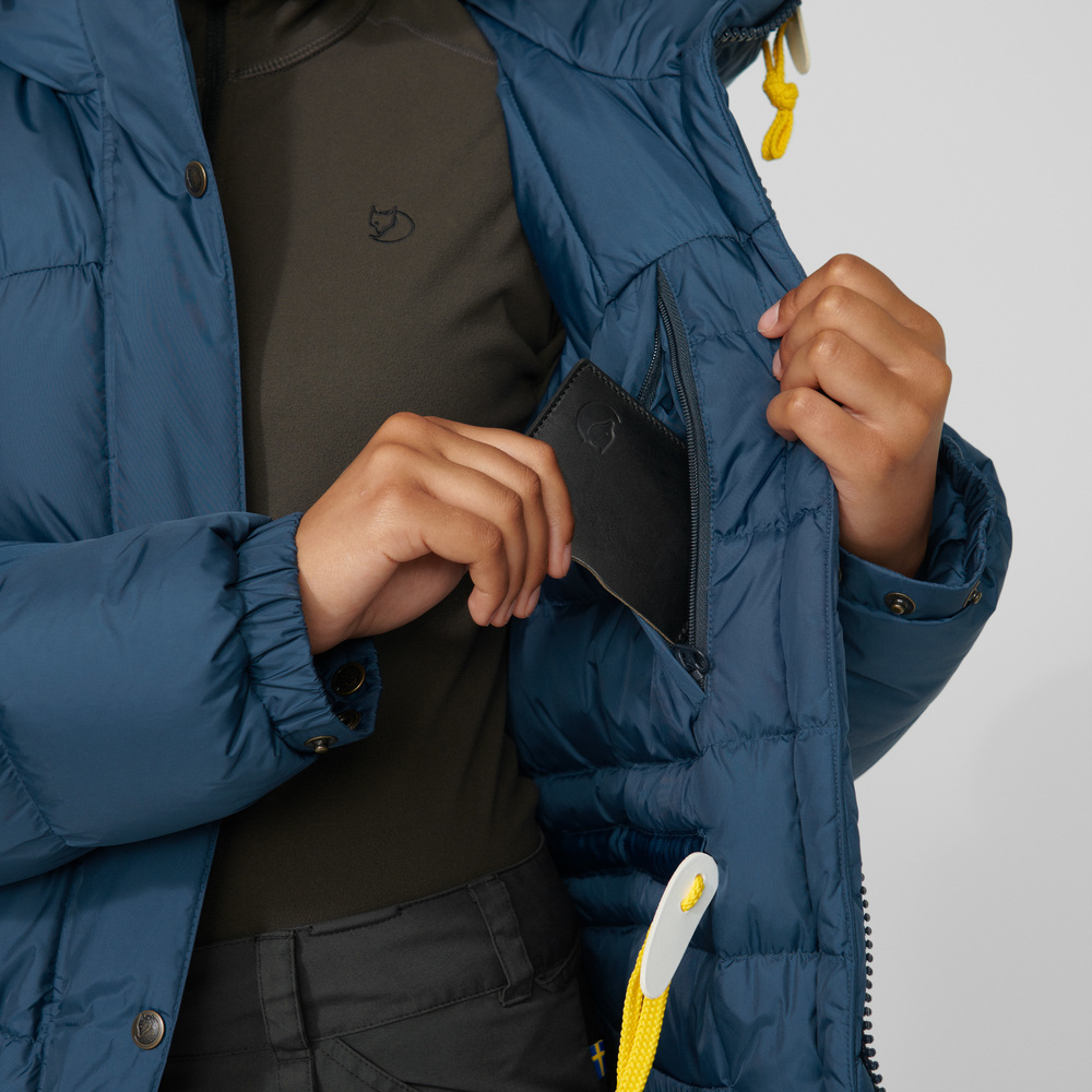Fjällräven Expedition Down Jacket, Dame<br>Solid dunjakke til dame