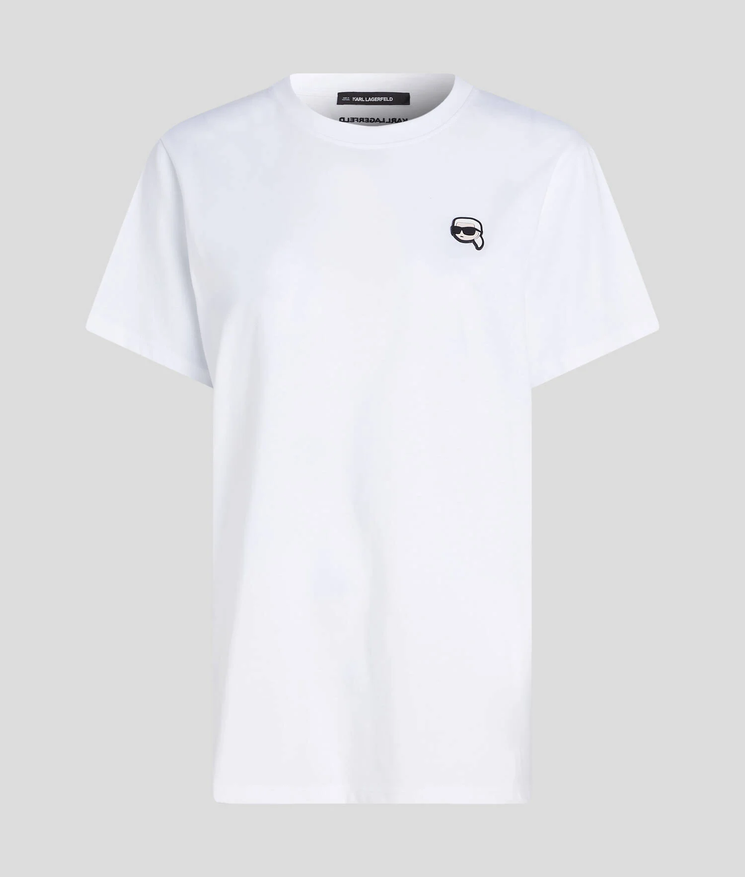 T-SHIRT AVEC ÉCUSSON IKON - Blanc