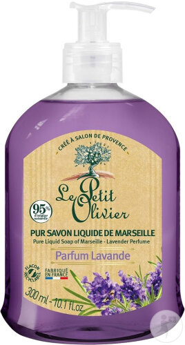 Le Petit Olivier Pur Savon Liquide De Marseille Parfum Lavande 300ml