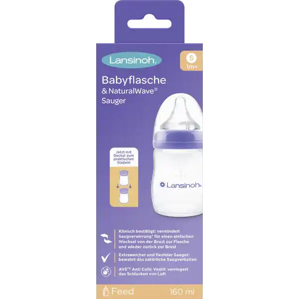 NaturalWave® Babyflasche Gr. S