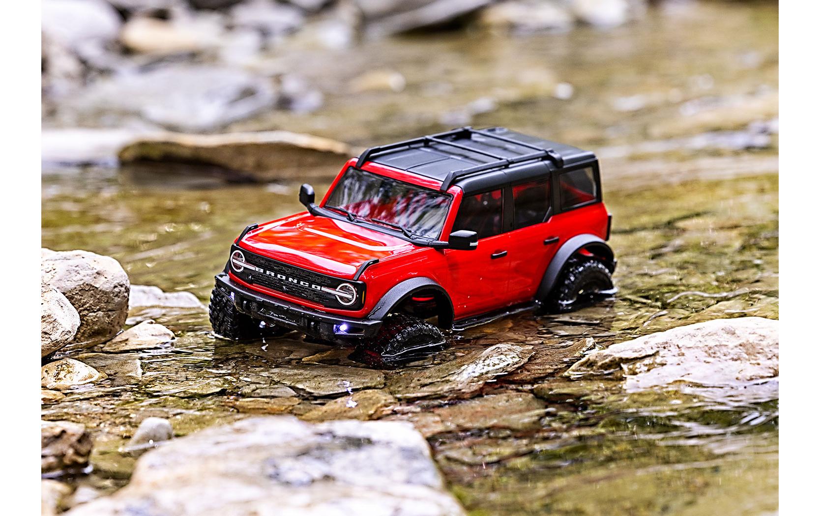 Scale Crawler TRX-4M Ford Bronco 21 Rot, RTR, 1:18<br>TRX-4 Performance im Mini-Format