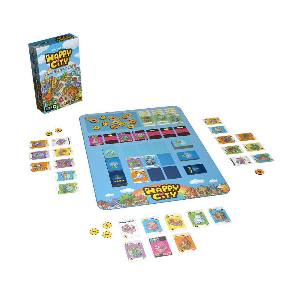 Happy City - Playmat