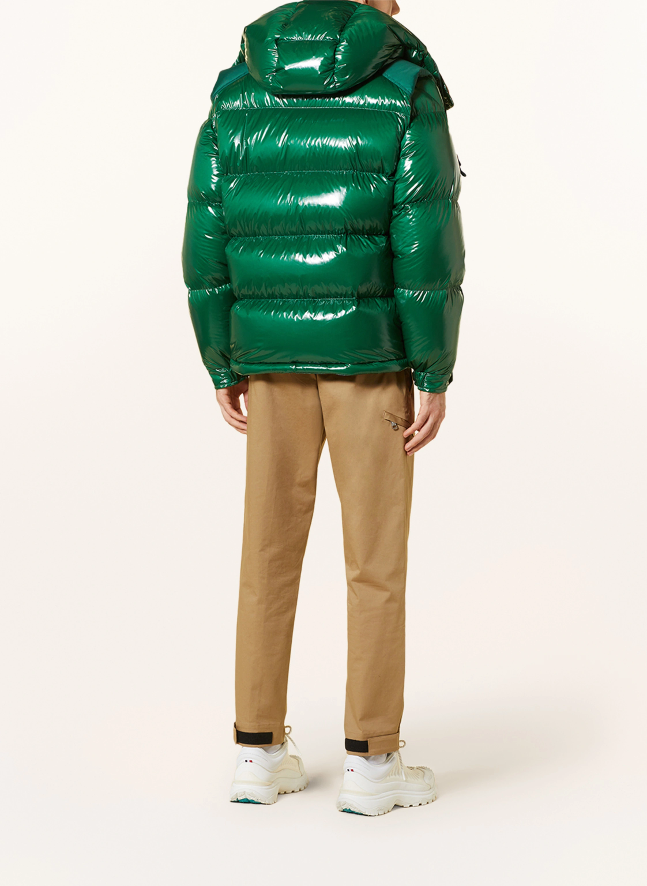 MONCLER Daunenjacke PRESENT KARAKORUM mit abnehmbarer Kapuze und Ärmeln
