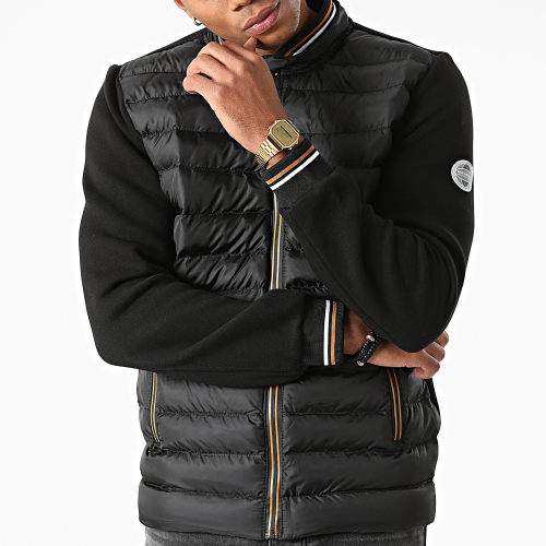 Veste Zippée 3485 Noir Camel