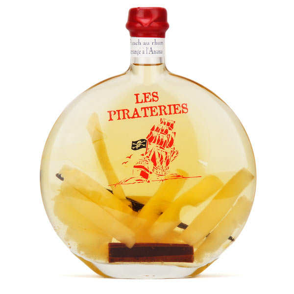 Punch au rhum arrangé à l'ananas 30% - Pirateries