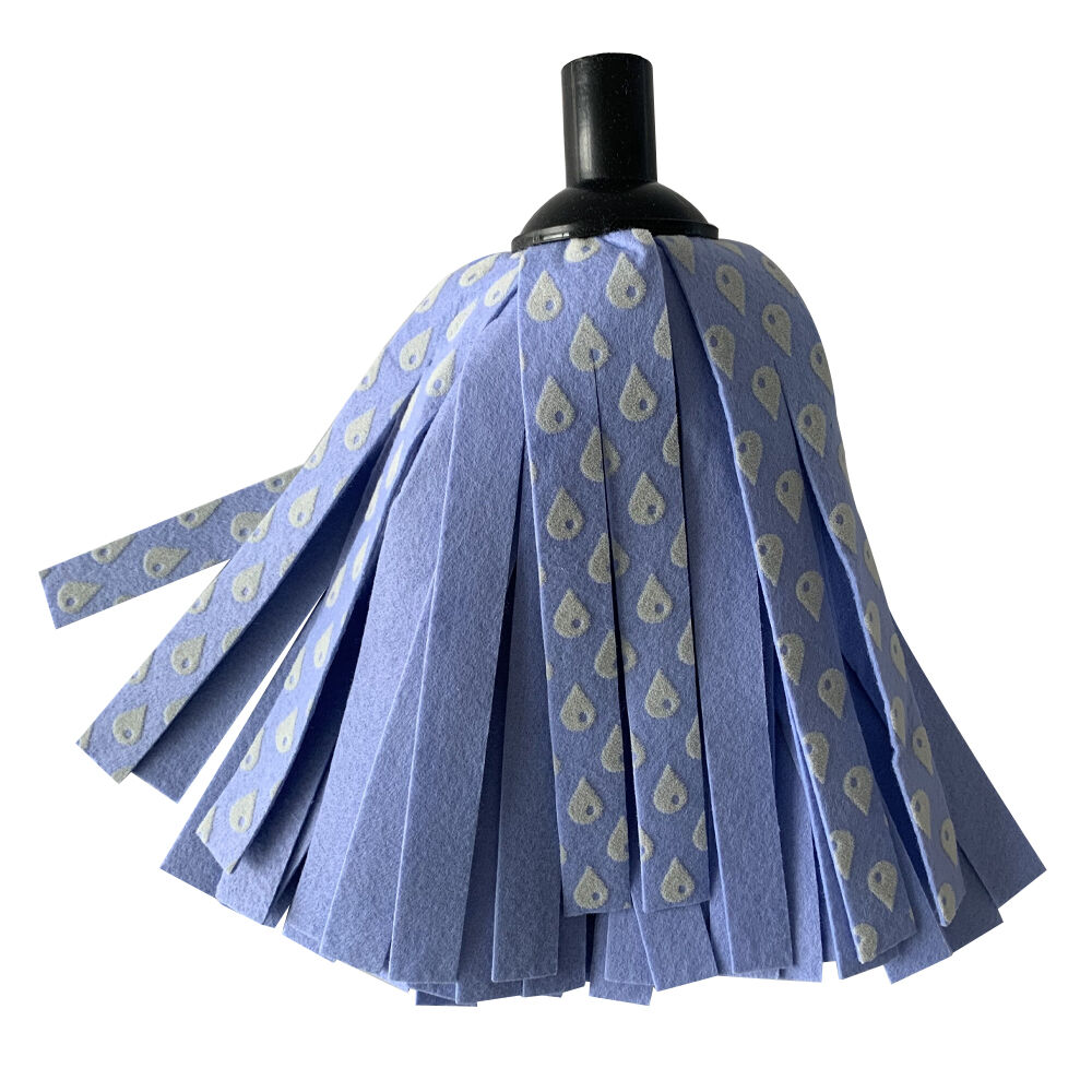 Serpillère scrub Homclean bleue