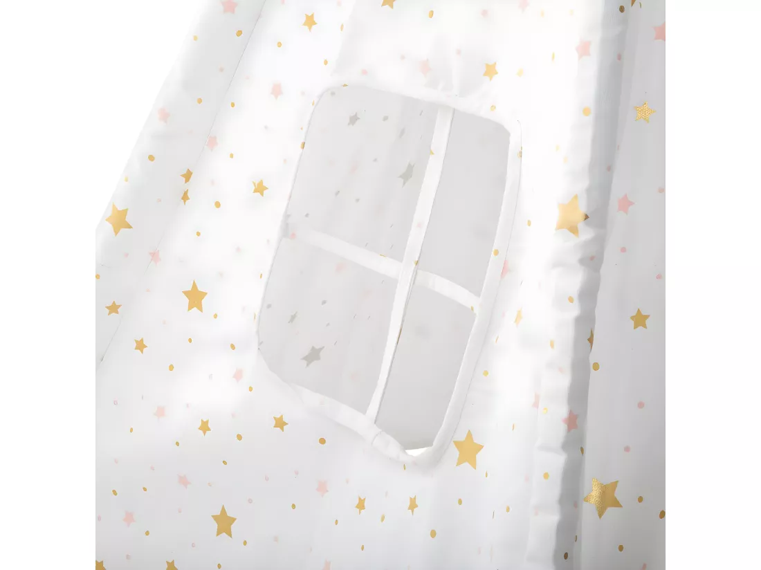 Tipi doré 5 pieds pour enfant - H160 cm