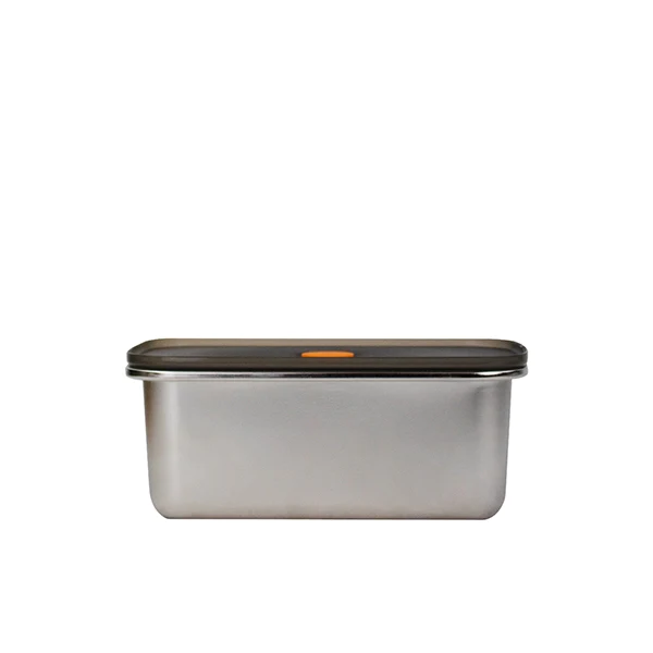 Boîte en inox rectangulaire 1000 ml compatible micro-ondes Yoko® Desig