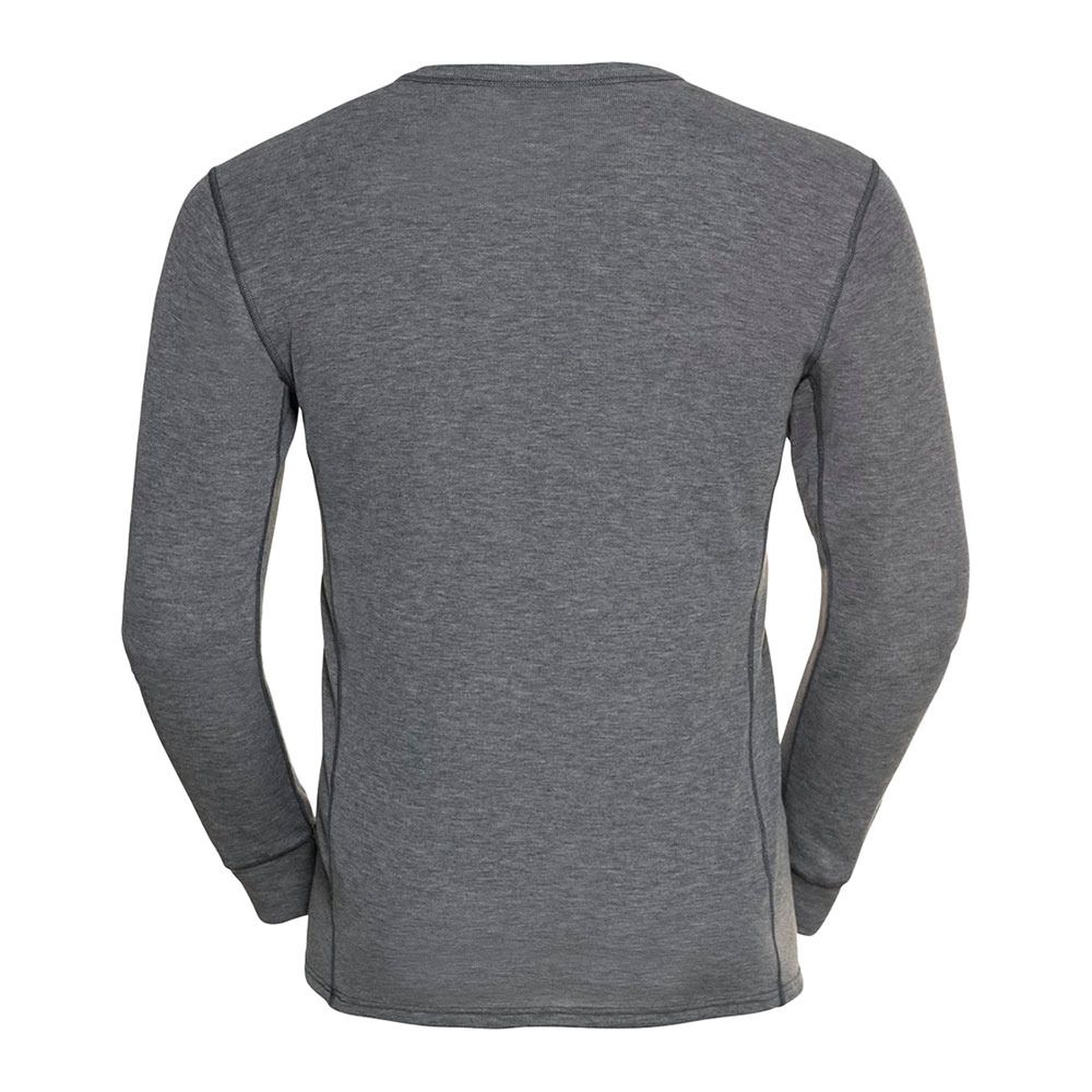 Odlo ACTIVE WARM ECO - Sous-couche Homme odlo steel grey melange