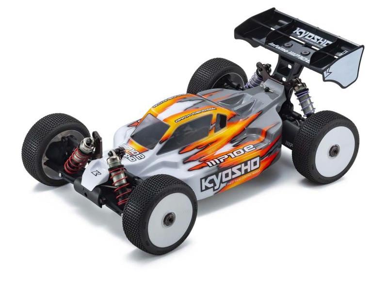 Kyosho Buggy Inferno MP10e 4WD, Bausatz, 1:8 Elektro-Version des beliebten Inferno MP10 Wettbewerb Buggys