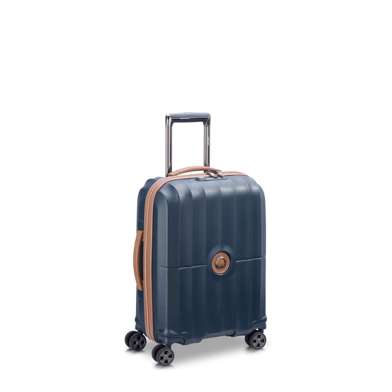 Valise cabine rigide St-Tropez Slim 55 cm Marine