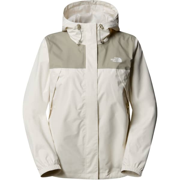 Veste randonnée THE NORTH FACE W ANTORA JACKET WHITE DUNE/CLAY GREY