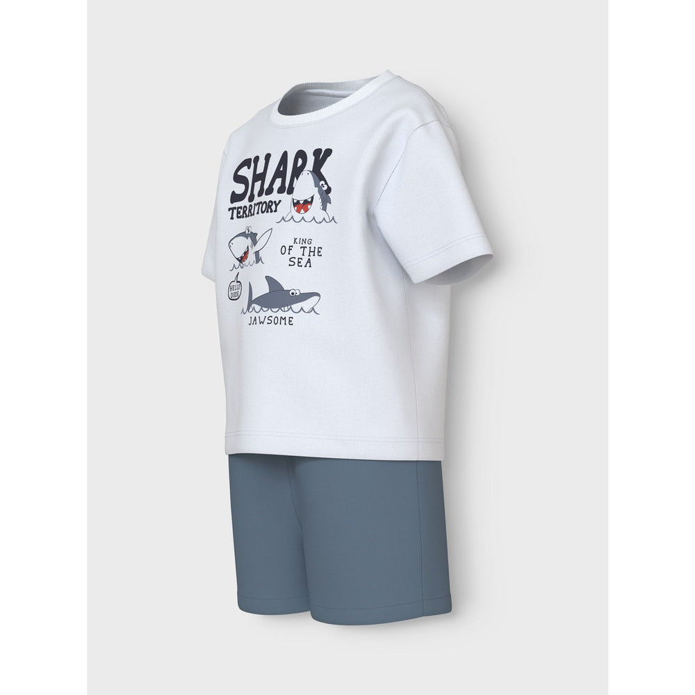 Køb Name It Blue Mirage Vigor Regular Shorts Sæt