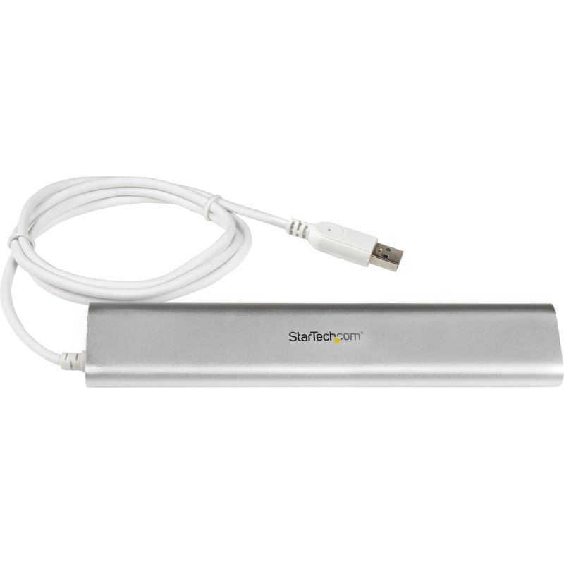 StarTech.com Hub USB à 7 Ports avec Ethernet, USB-A, Gigabit Ethernet/GbE, USB 5Gbps, Design Robuste, Alimentation par Bus, Hub USB 3.0 Portable pour Ordinateur Portable