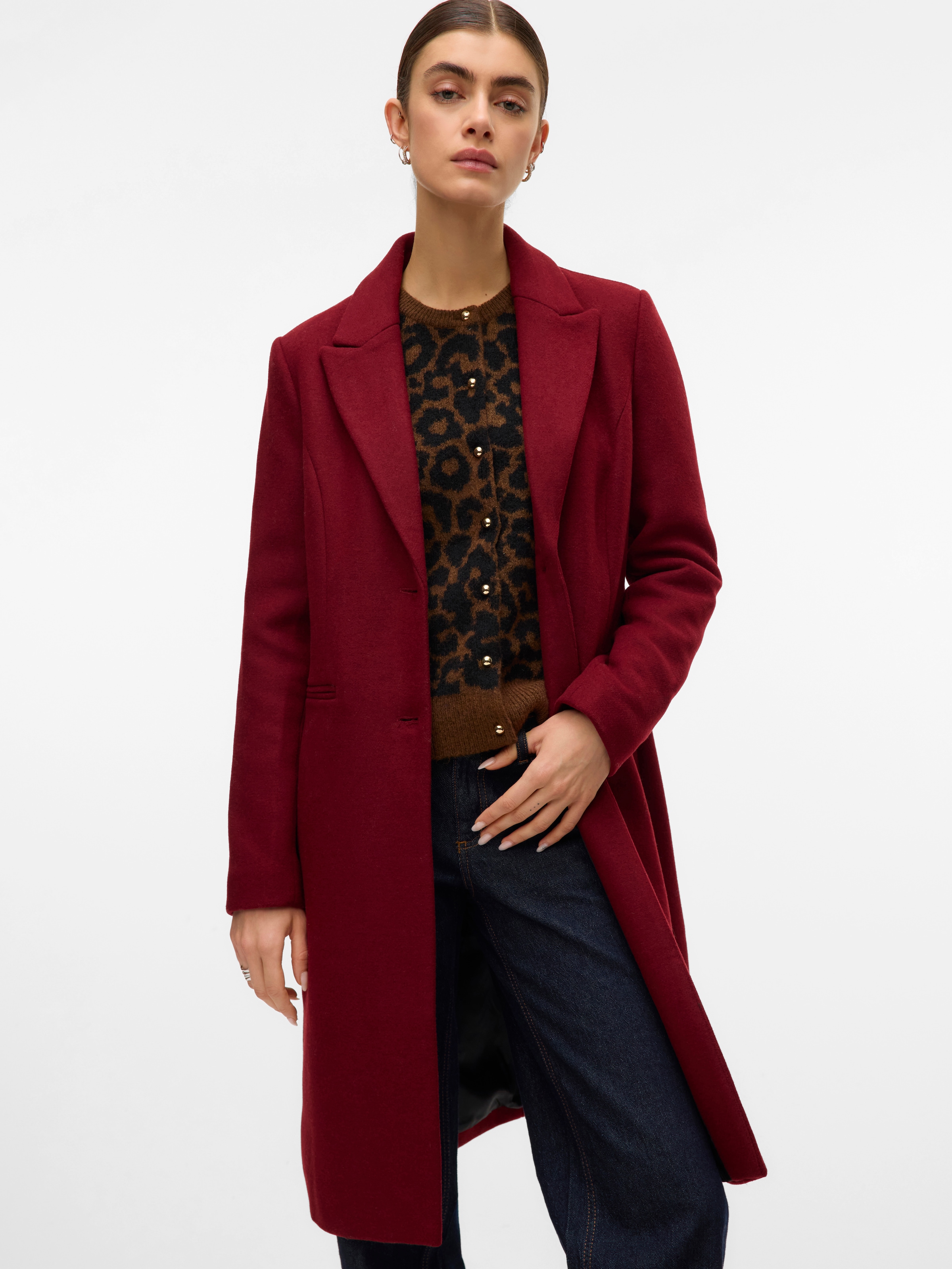 Vero Moda Langmantel »VMBLAZA LONG WOOL COAT«