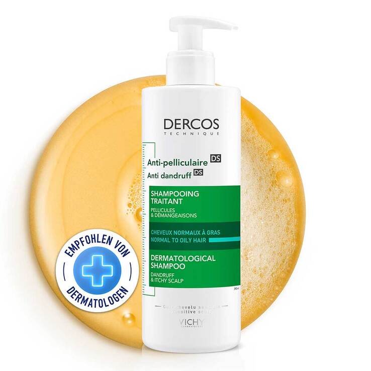 Vichy Dercos Anti-Schuppen Shampoo fettige Kopfhaut, 390 ml