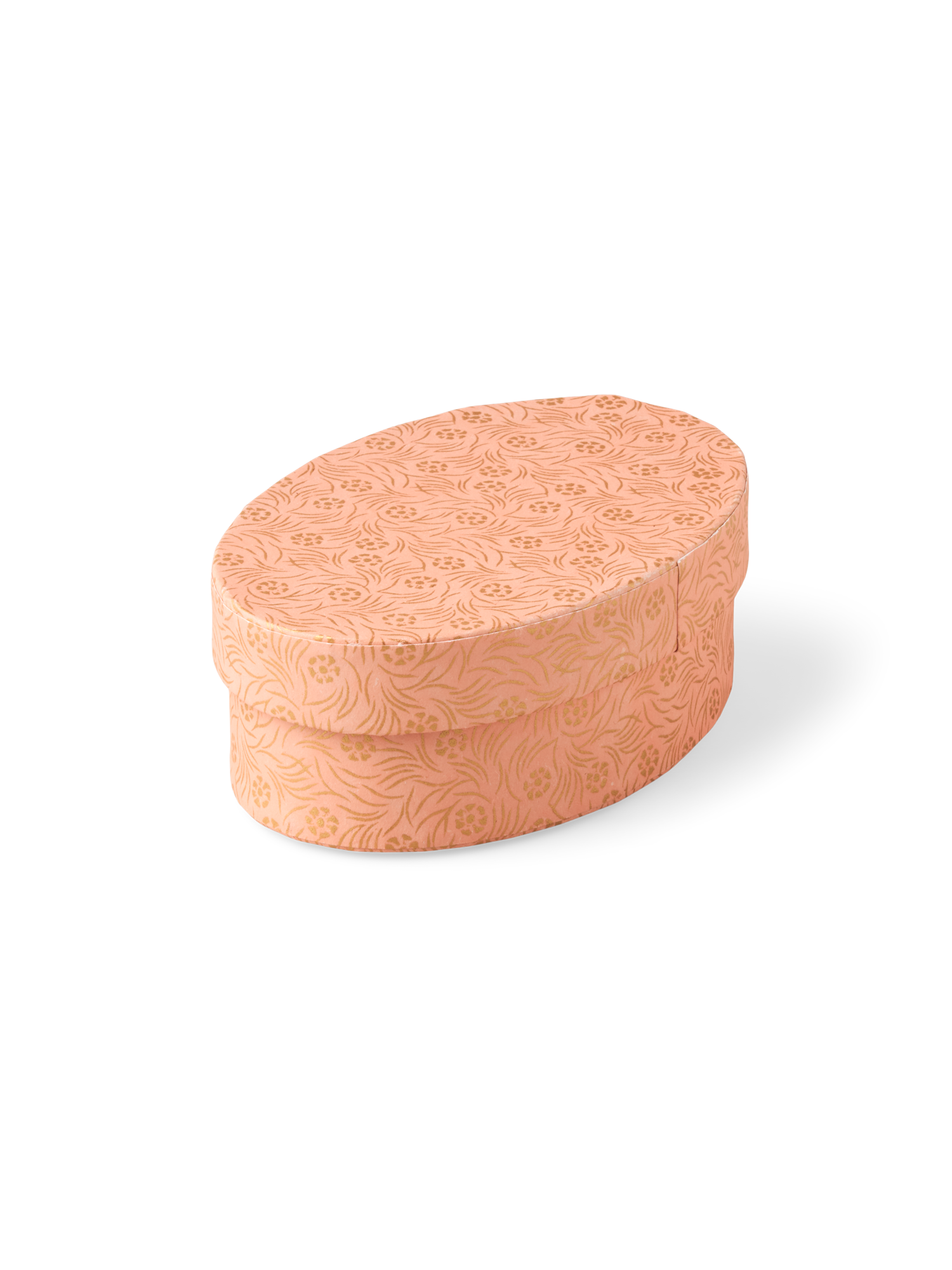 Opbevaringsæske | Bomuldspapir/pap. 18,5 x 12 x 6 cm. | Peach