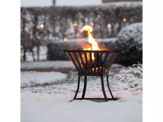Bol à feu Denver Acier Noir 51,5x39x45 cm 85015