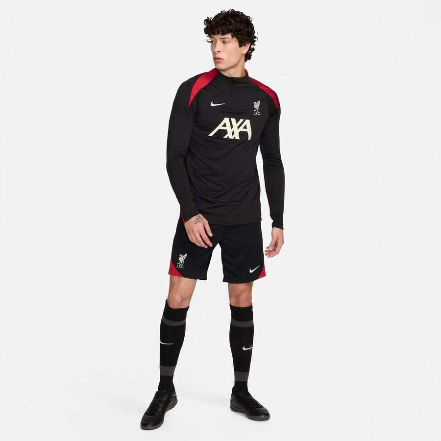 Liverpool Short d'Entraînement Dri-FIT Strike - Noir/Rouge