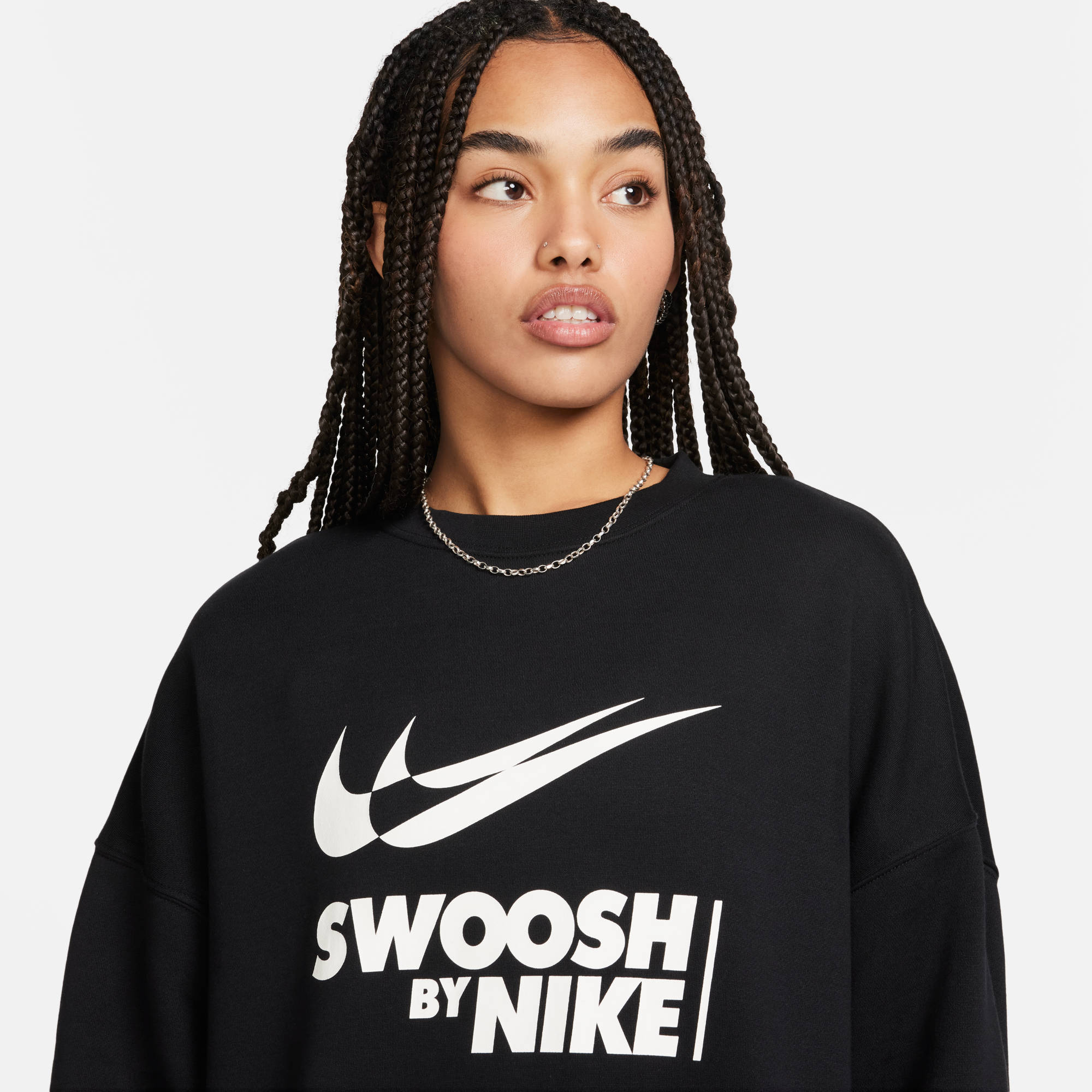 Nike W NSW FLC OS CREW GLS