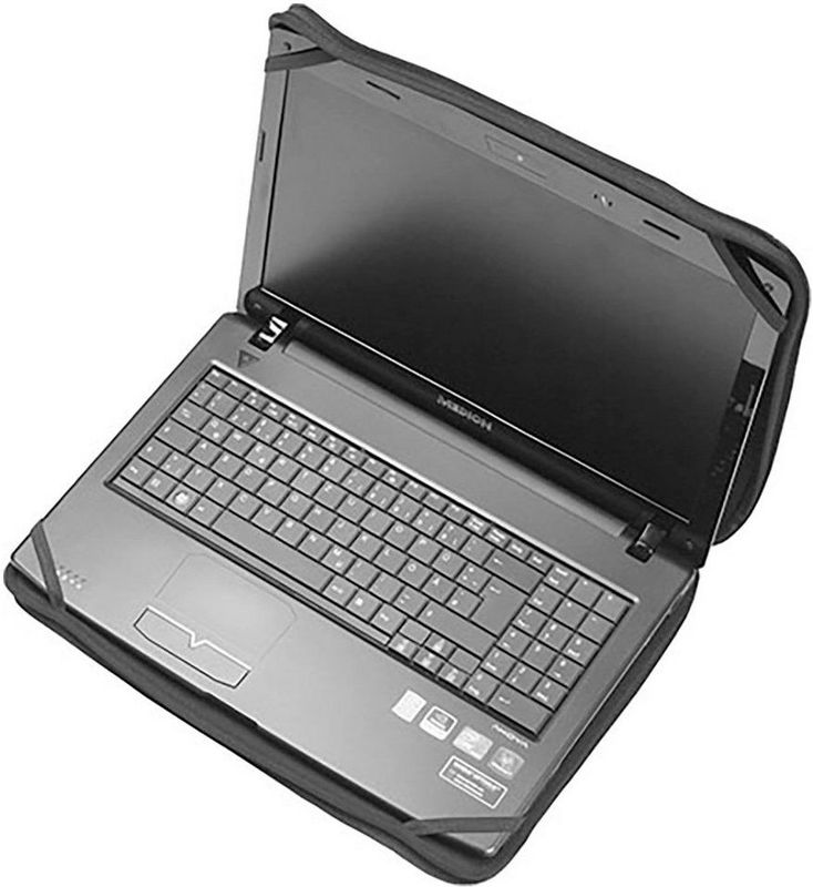 Pedea - Laptop Hoes - Zwart - Neopreen - Dunne Beschermhoes