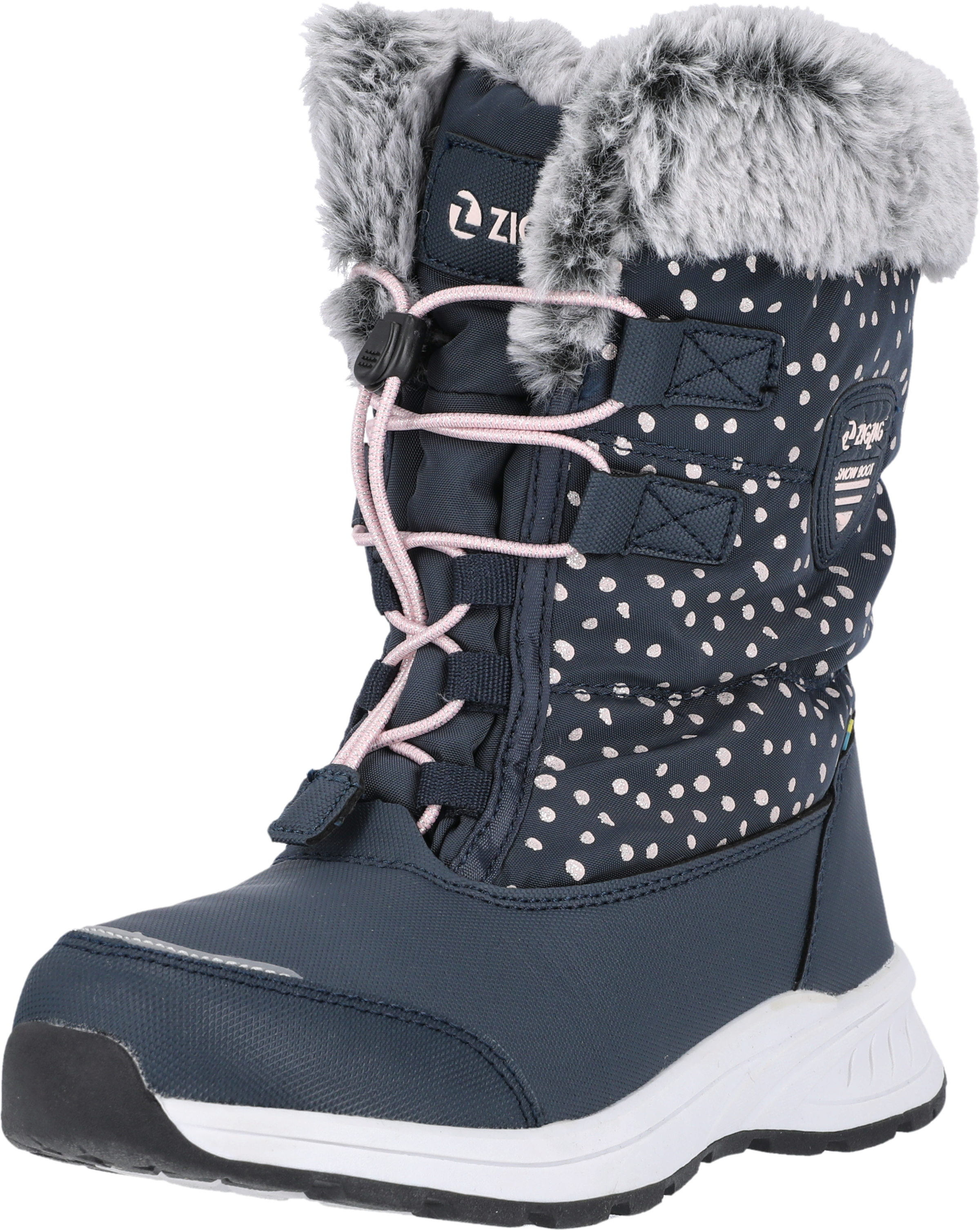 ZIGZAG Winterboots »WESEND KIDS BOOT WP V2«  Winterstiefel,Schnürstiefel, Winterschuhe, wasserdicht, gefüttert
