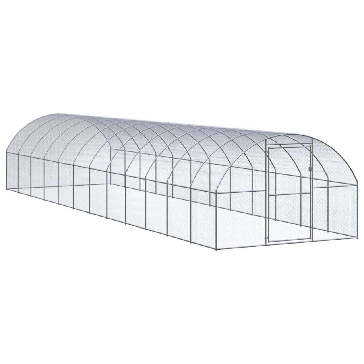 vidaXL Poulailler d'Extérieur - 3x12x2 m
