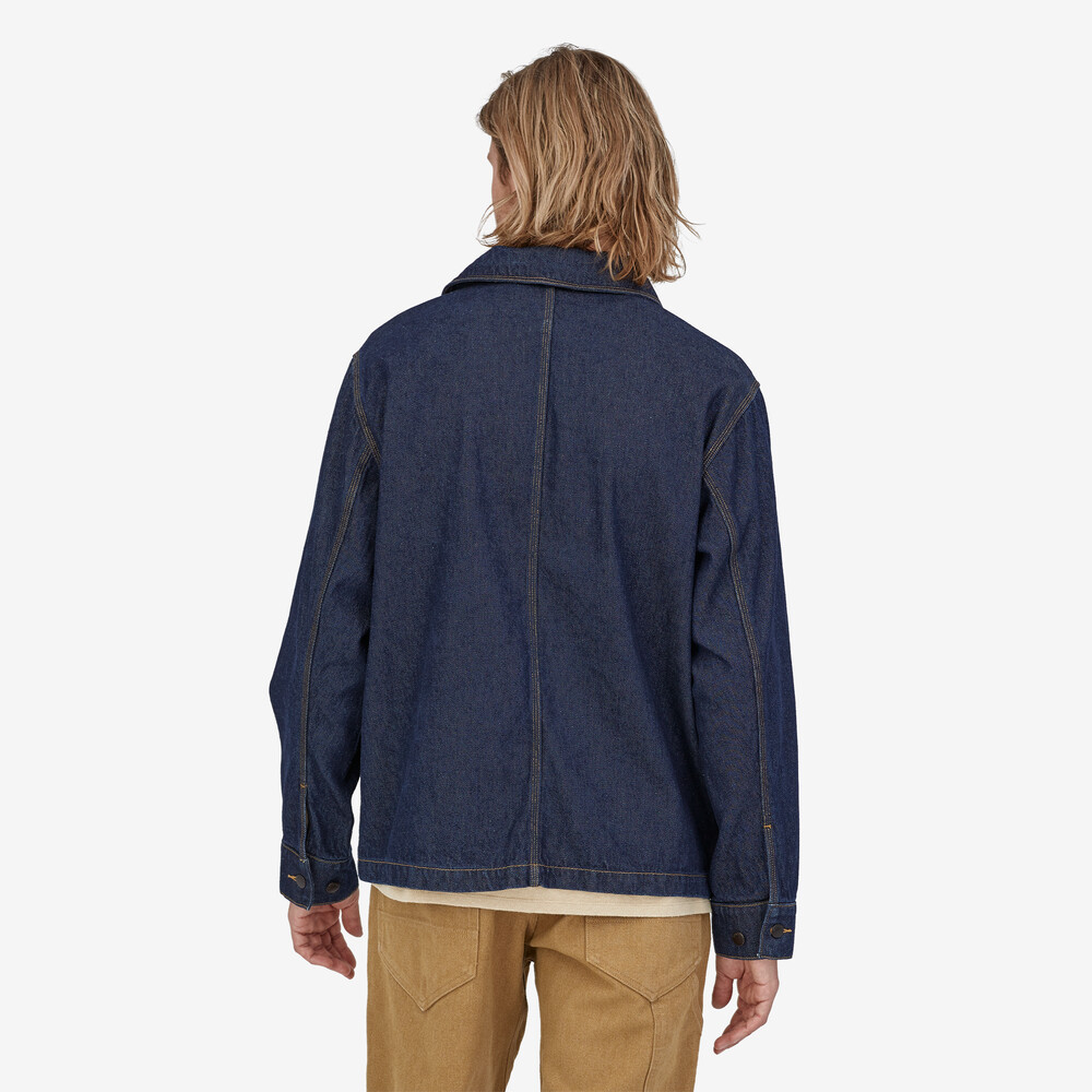 Arbeitsjacke aus Hanf-Denim für Herren