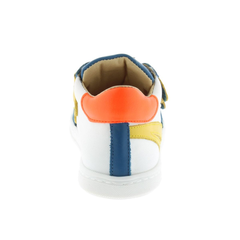 Acebos Acebos Sport Bleu Blanc Jaune Velcros