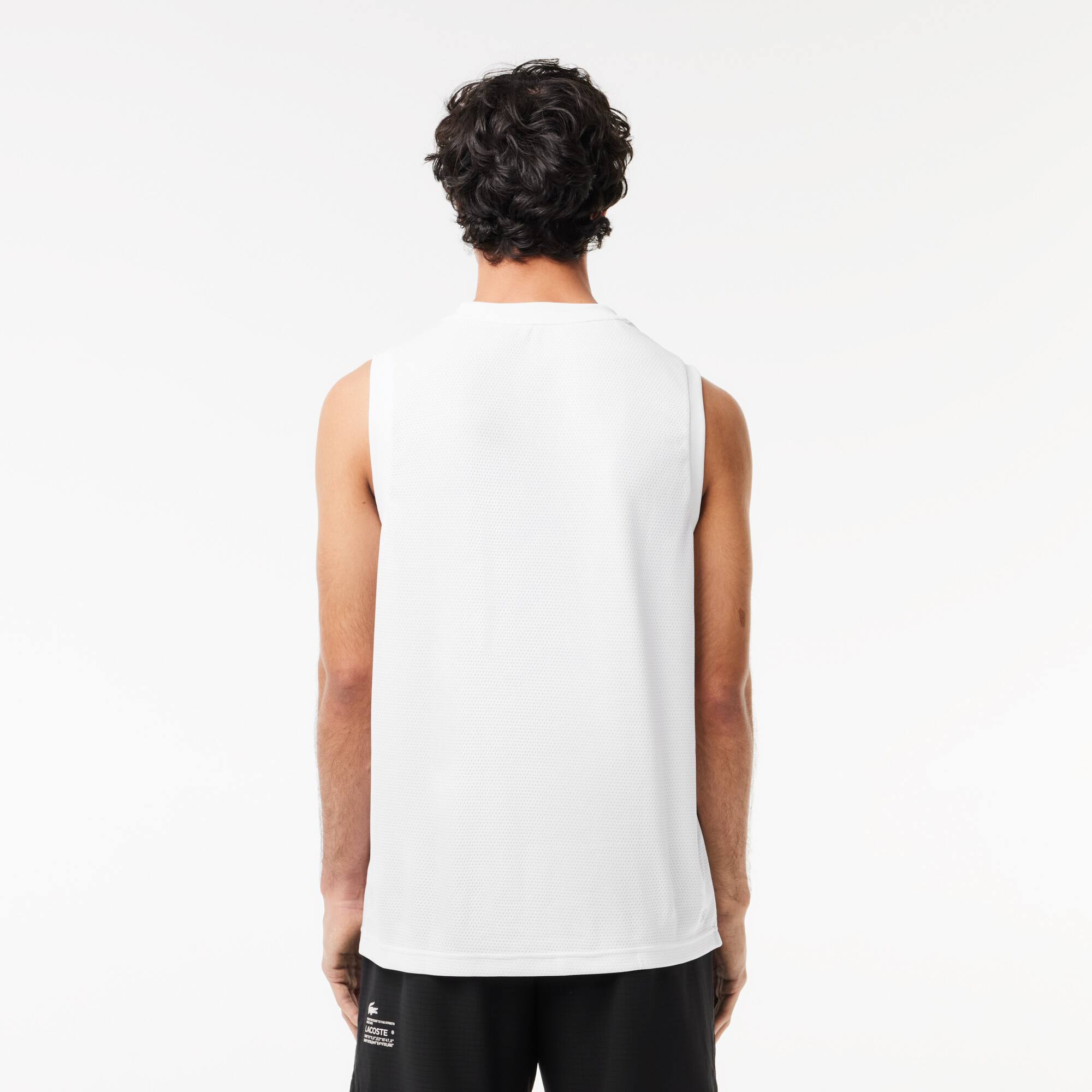 LACOSTE SPORT x Daniil Medvedev Tank Top T-Shirts - Weiss - Lacoste - Herren