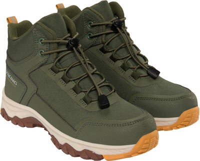 Viking Akkarvik Mid SL WP  Fôrede Sneakers, Green