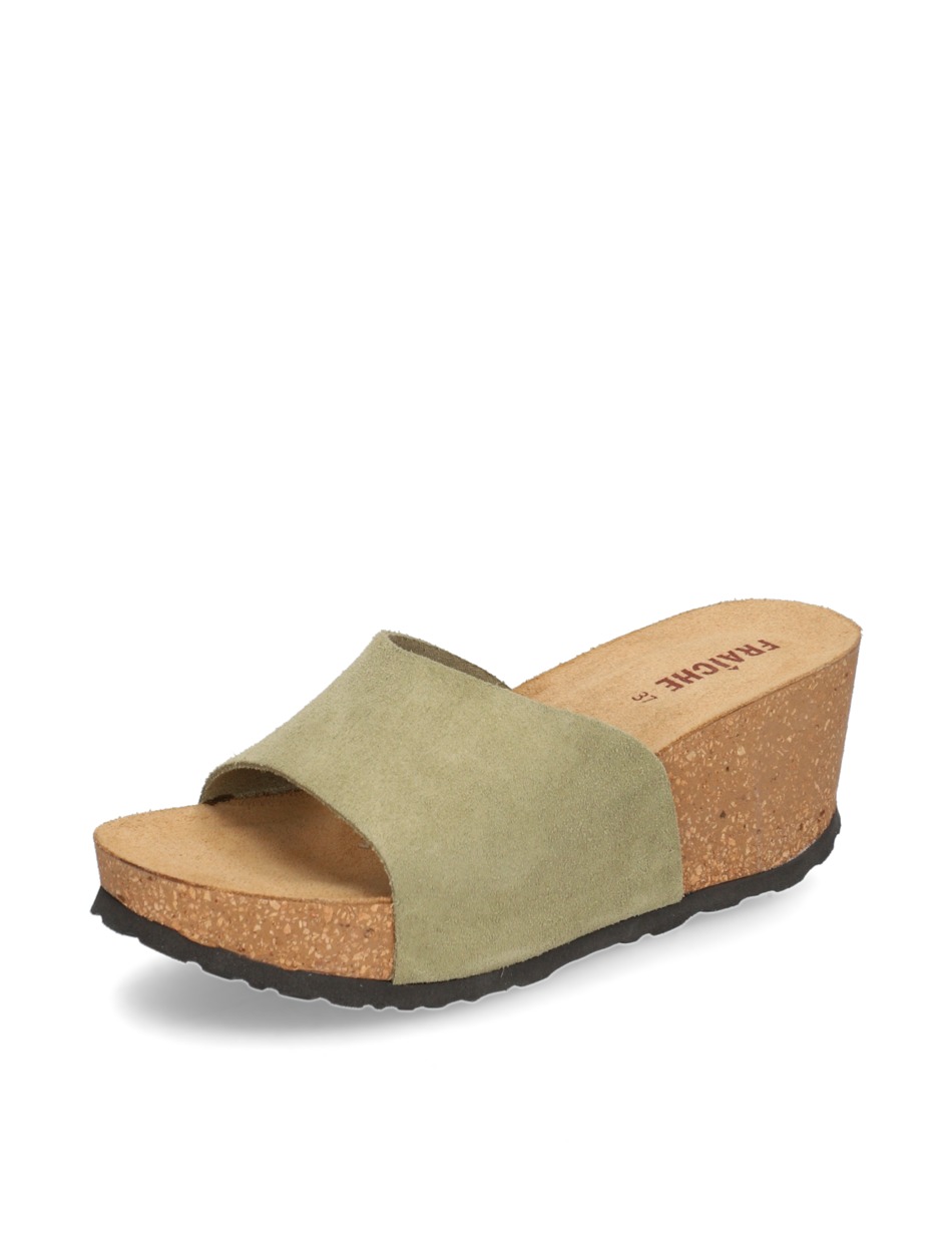 Veloursleder Pantoffel