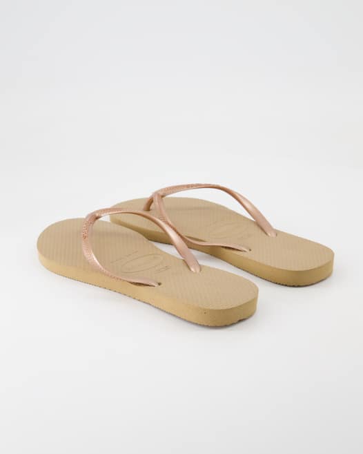 Havaianas Slim Zehentrenner in Gold