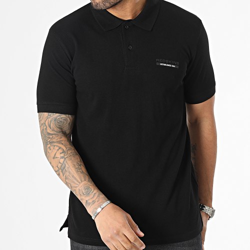 Polo Manches Courtes Eros Olympia Noir