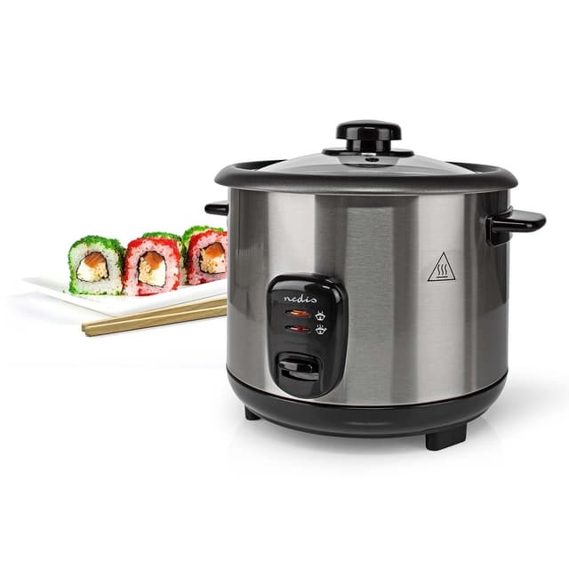 Nedis Ris Koger | 1.5 l | 500 W | Non-stick belægning | Aftagelig skål | Auto sluk