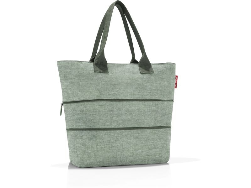 Reisenthel Tasche Shopper e1 Twist Sage Schultertasche mit zentralem Reissverschluss
