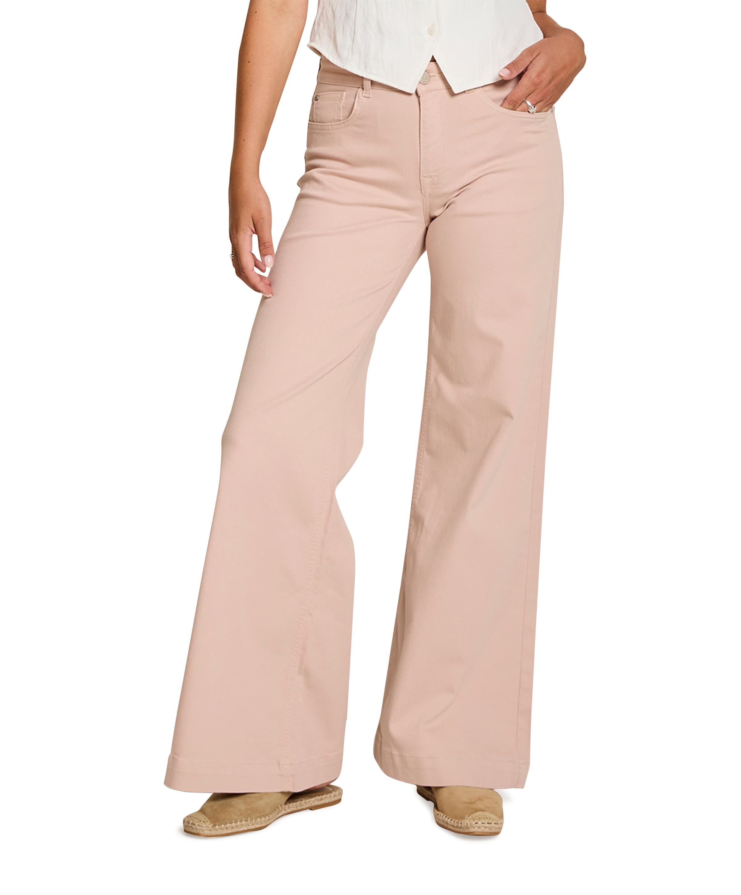 Para Mi Scotty - Color Denim - 637 - Light dames jeans roze