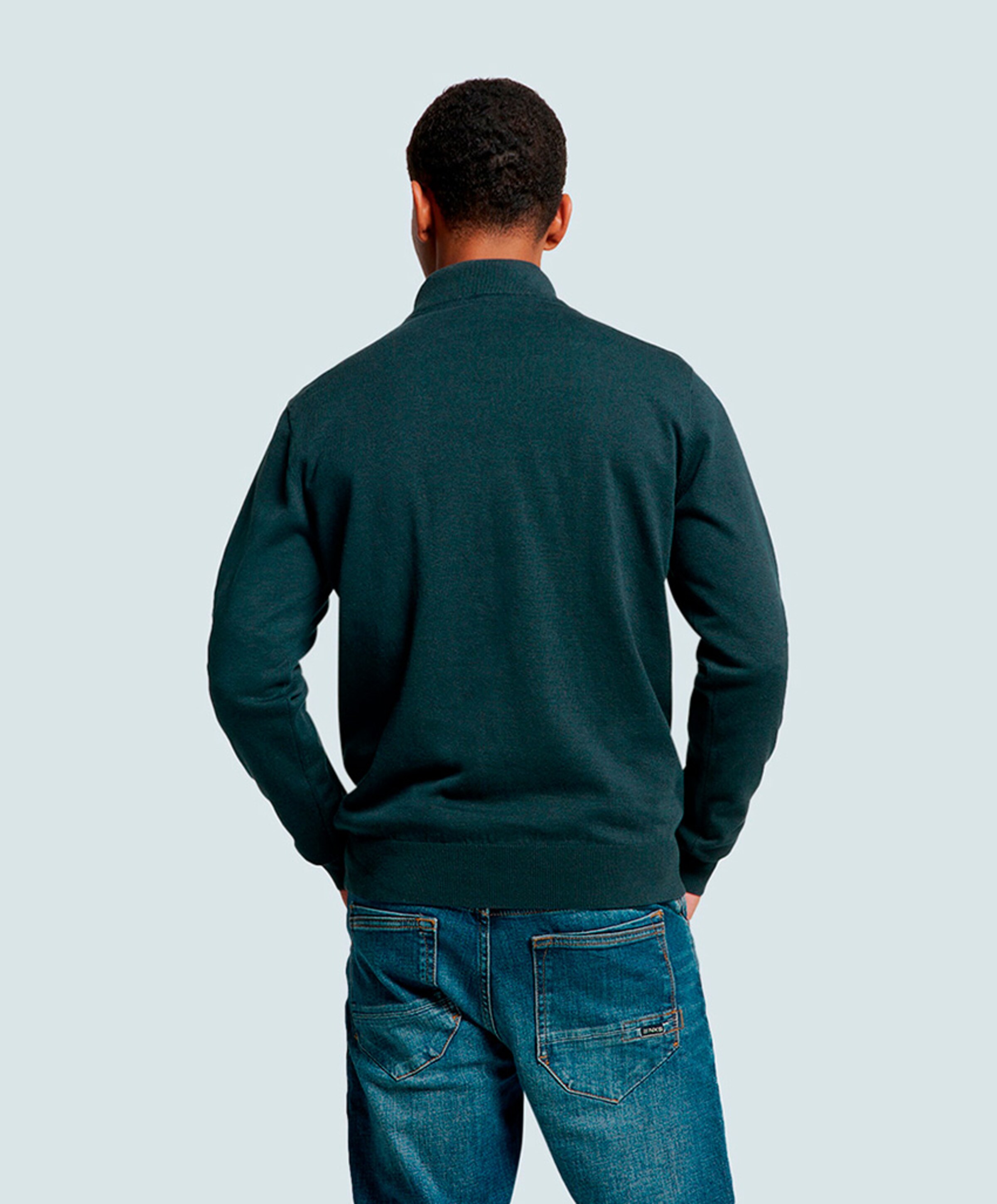 No Excess Heren trui blauw
