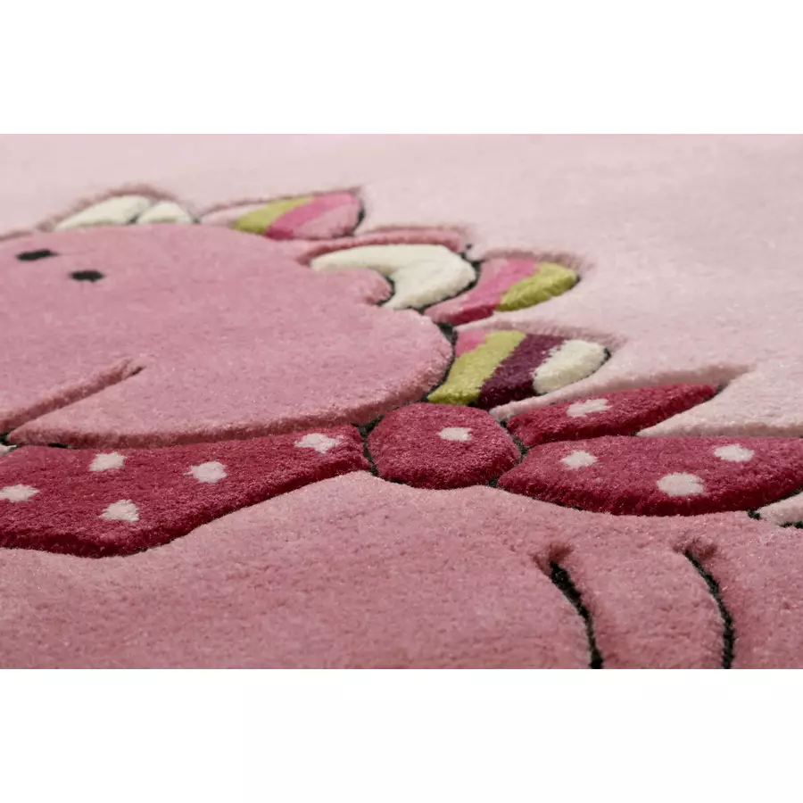 Esprit Kinderteppich Sweet dragon pink
