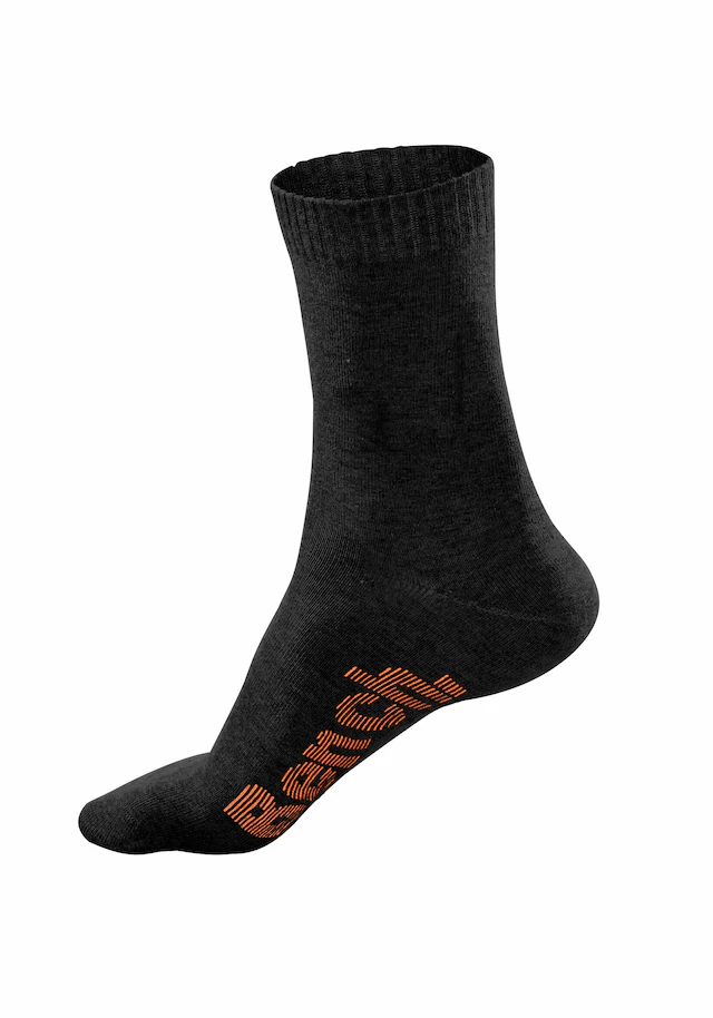 Bench. Socken Box, 6 Stk. tlg. mit verschiedenfarbigen Logos