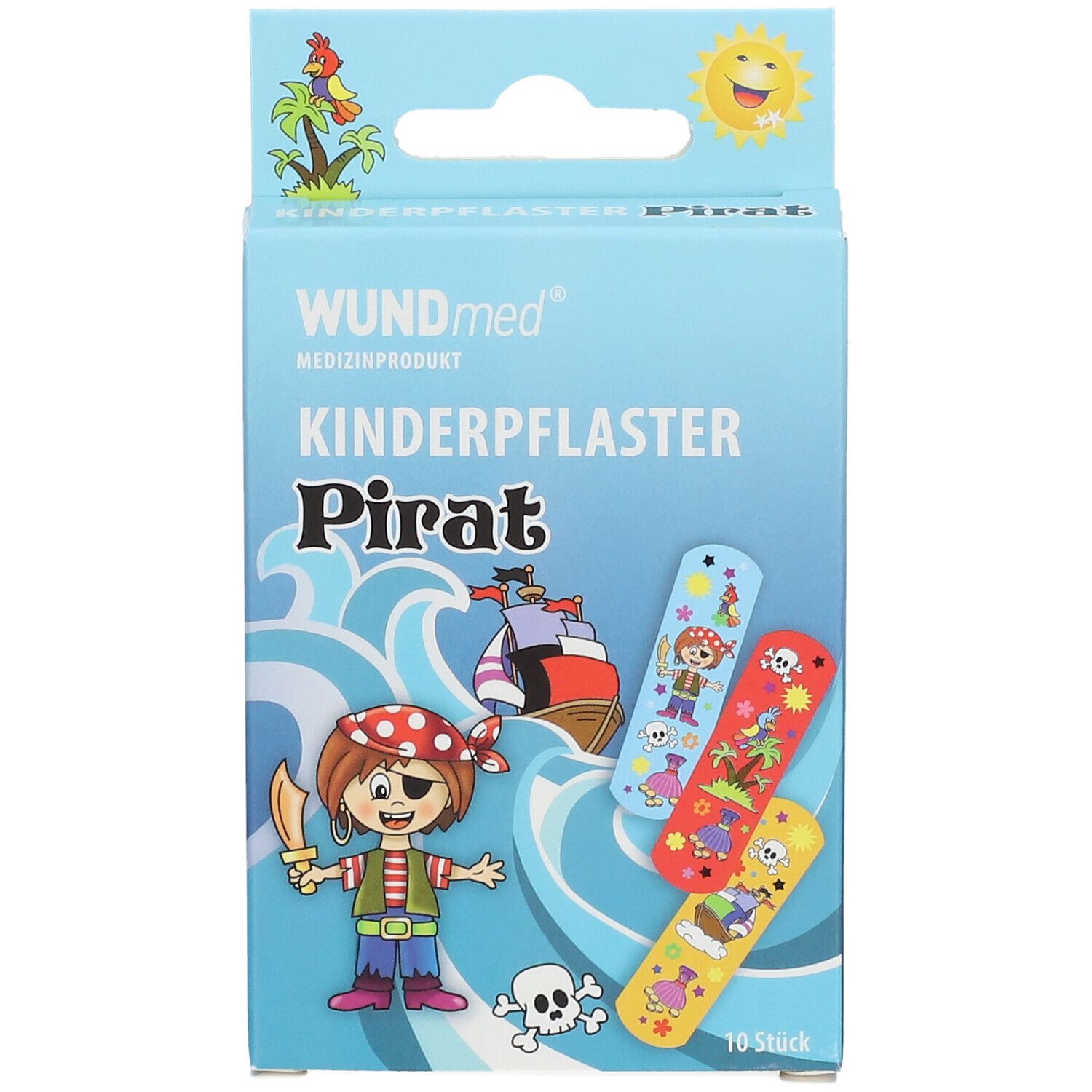 WUNDmed® Kinderpflaster Pirat