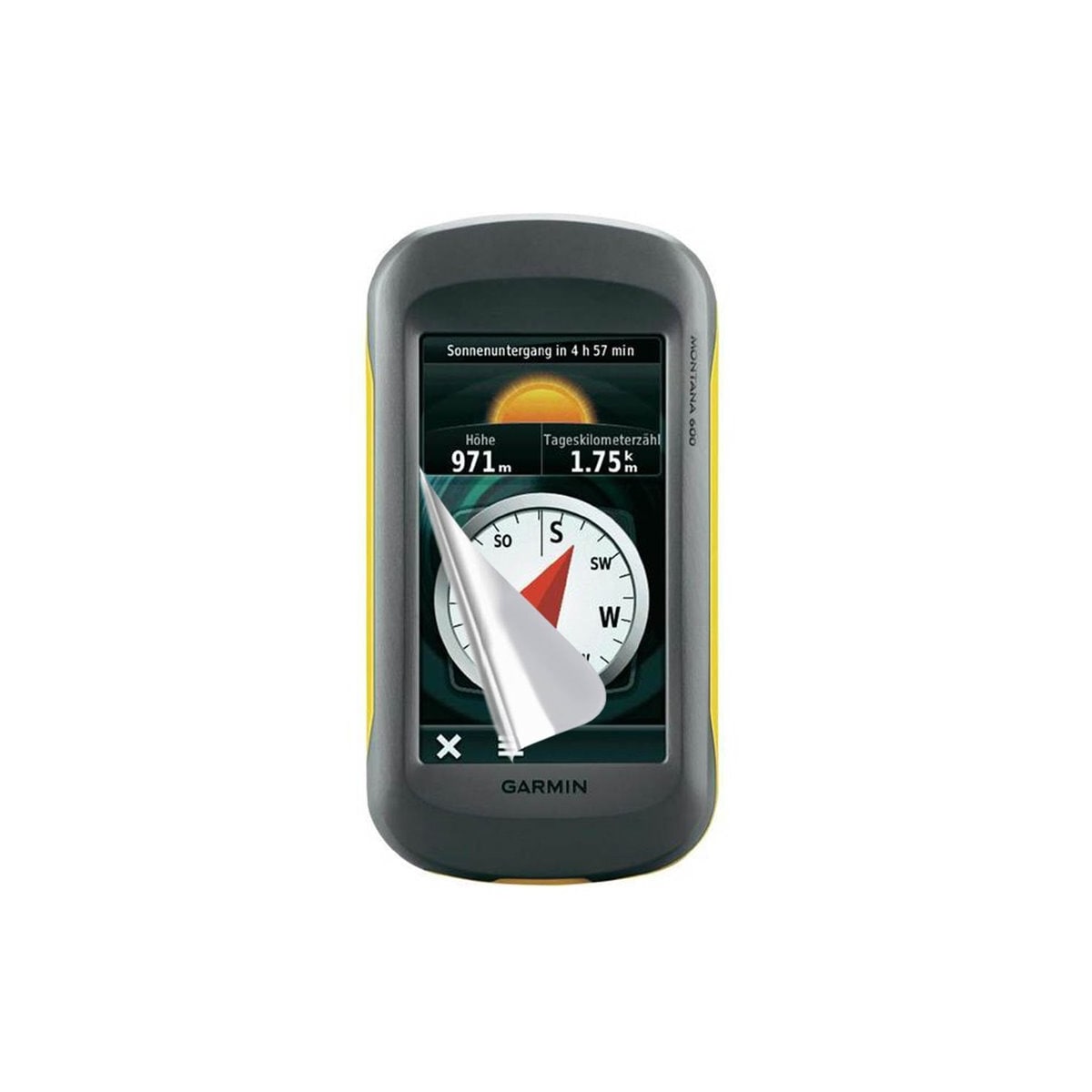 2-Pak Skjermbeskytter PET film Garmin Montana 600