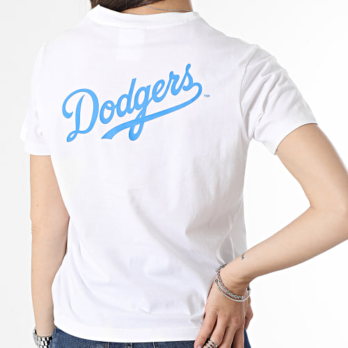 Tee Shirt Femme 116469 Los Angeles Dodgers Blanc