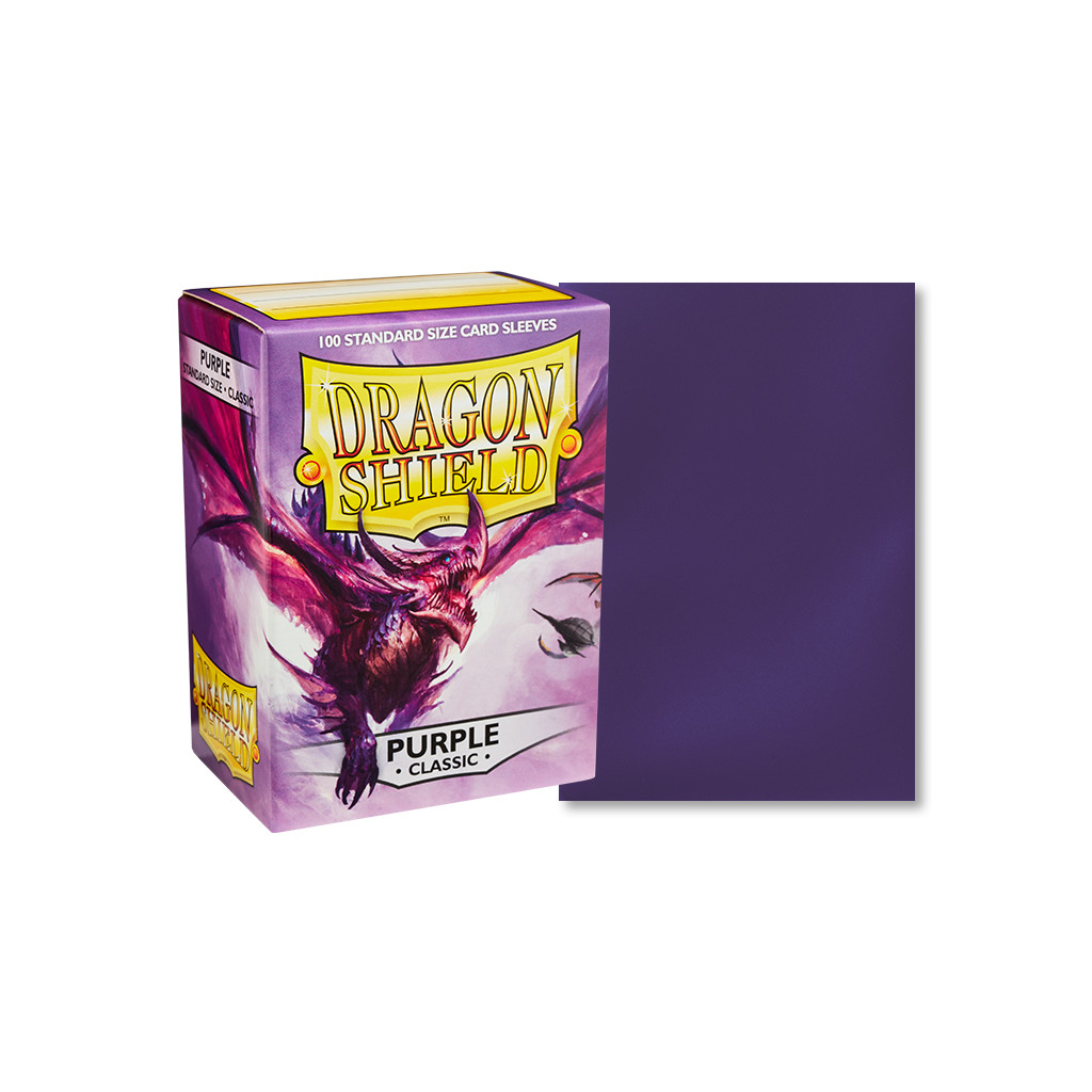 Dragon Shield - Standard 100 Sleeves : Couleur Purple