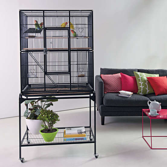 Cage bubu XL : Anthracite Hauteur 160 cm