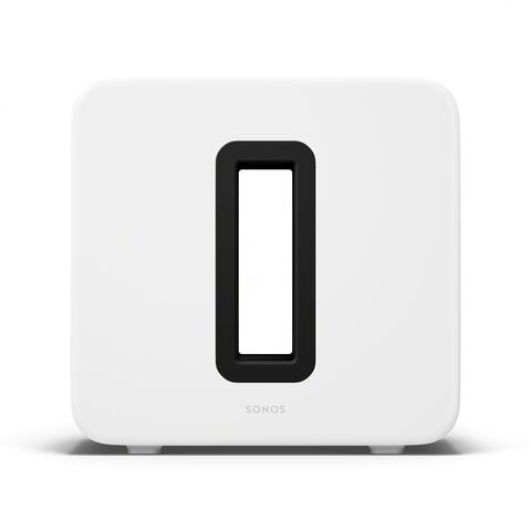 De Sonos Sub 4 – krachtige draadloze subwoofer van Sonos Wit