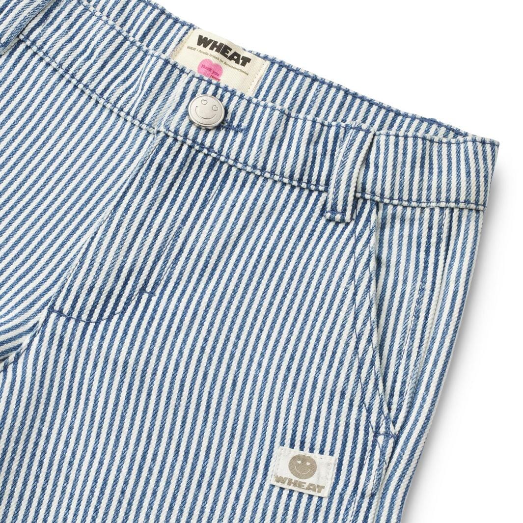Wheat Trousers Noppo s noppo 9452 ink stripe