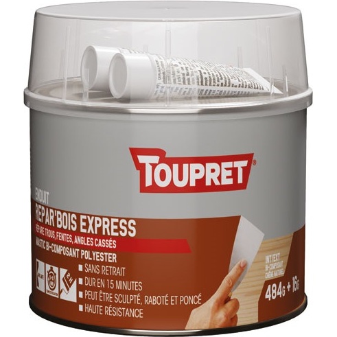 Enduit repar bois express - 500 g